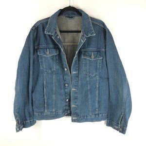 Watsons Mens Denim Jacket Vintage Cotton Medium Wash Blue M